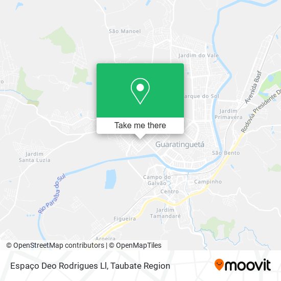Espaço Deo Rodrigues Ll map
