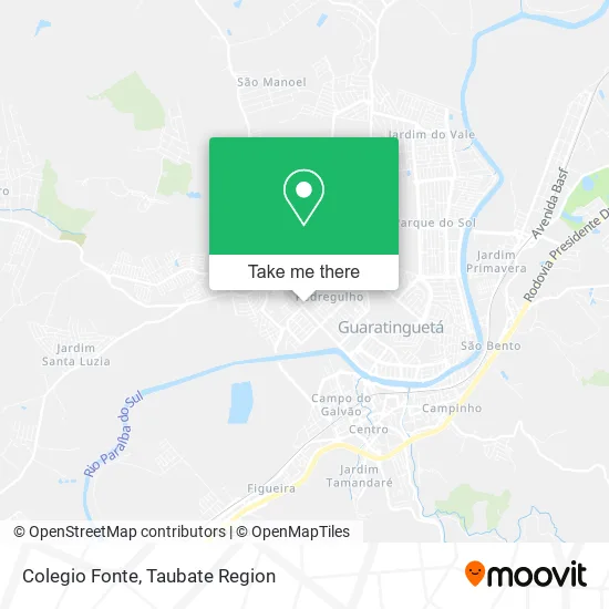 Colegio Fonte map