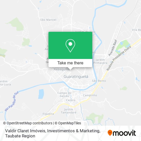 Valdir Claret Imóveis, Investimentos & Marketing map