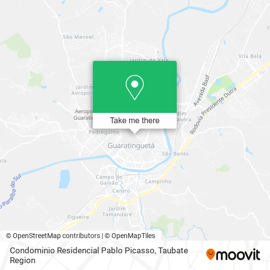 Condominio Residencial Pablo Picasso map