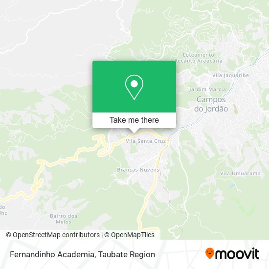 Fernandinho Academia map