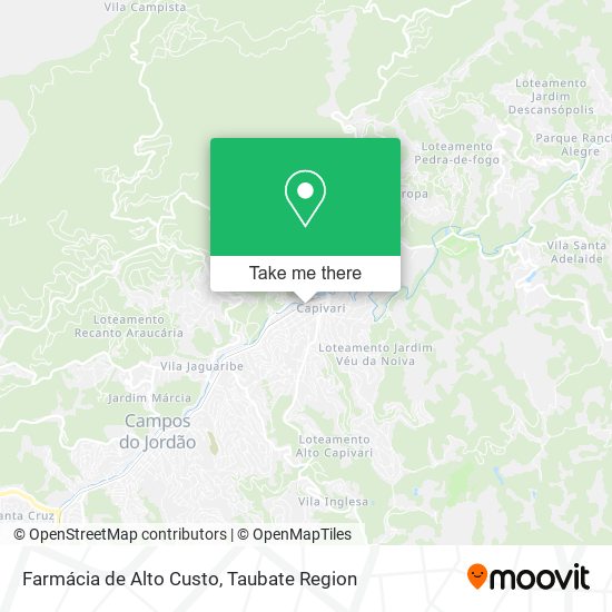 Farmácia de Alto Custo map