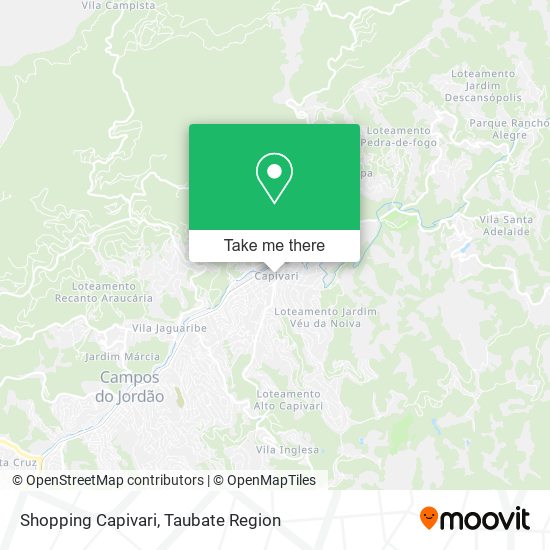 Mapa Shopping Capivari