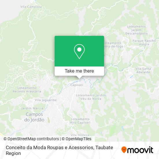 Conceito da Moda Roupas e Acessorios map