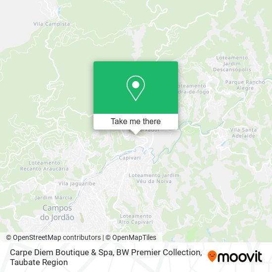 Carpe Diem Boutique & Spa, BW Premier Collection map