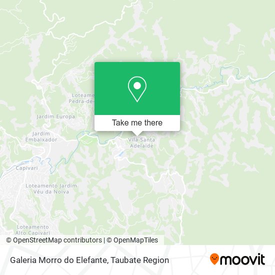 Galeria Morro do Elefante map
