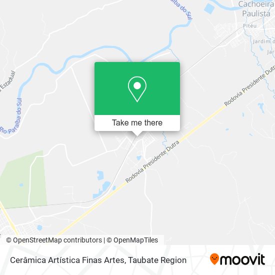 Cerâmica Artística Finas Artes map