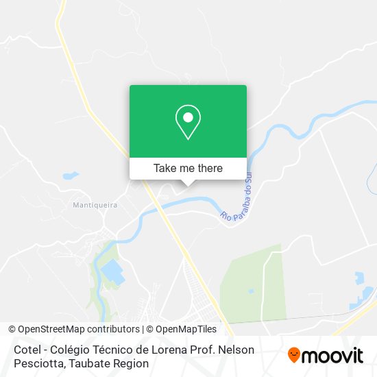 Cotel - Colégio Técnico de Lorena Prof. Nelson Pesciotta map