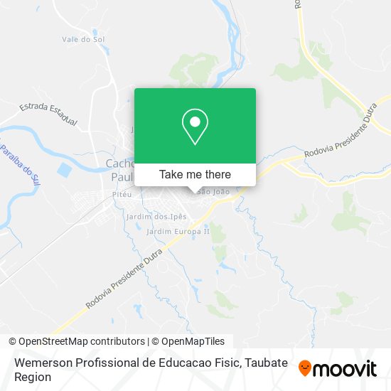 Wemerson Profissional de Educacao Fisic map