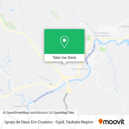 Igreja de Deus Em Cruzeiro - Ogid map