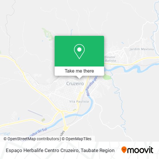 Espaço Herbalife Centro Cruzeiro map