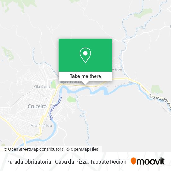 Parada Obrigatória - Casa da Pizza map