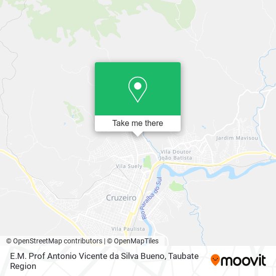 E.M. Prof Antonio Vicente da Silva Bueno map