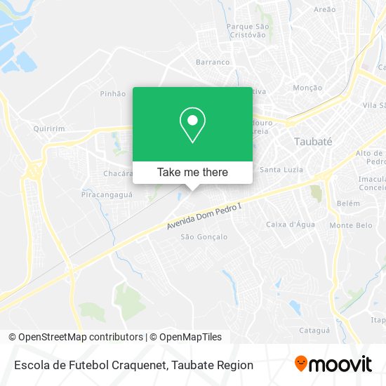 Escola de Futebol Craquenet map