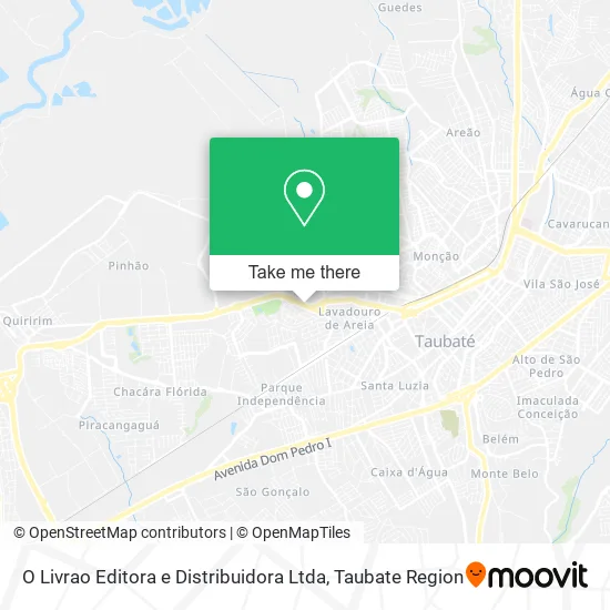 O Livrao Editora e Distribuidora Ltda map