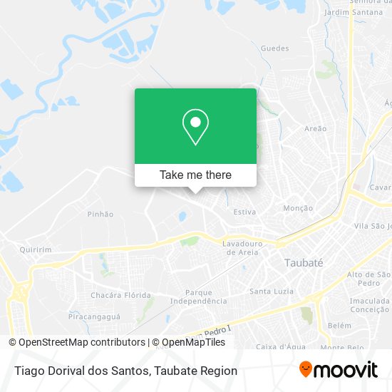 Tiago Dorival dos Santos map