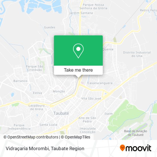 Vidraçaria Morombi map