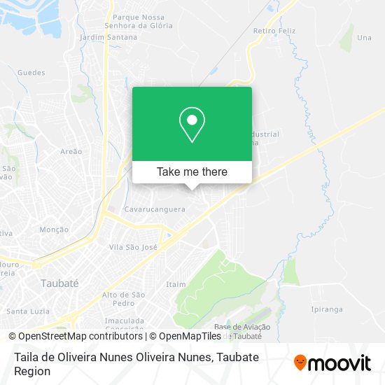 Taila de Oliveira Nunes Oliveira Nunes map