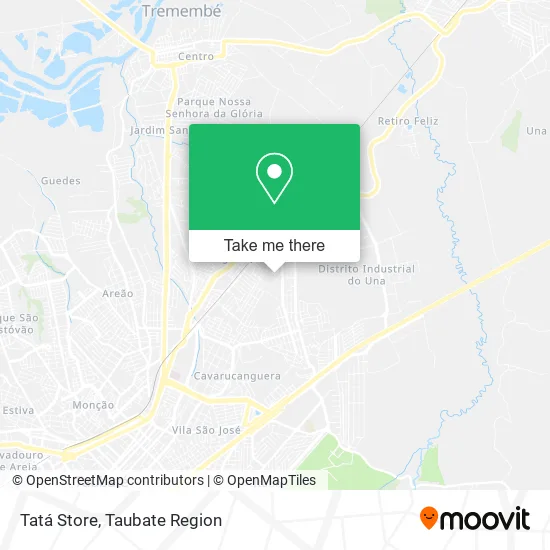 Tatá Store map