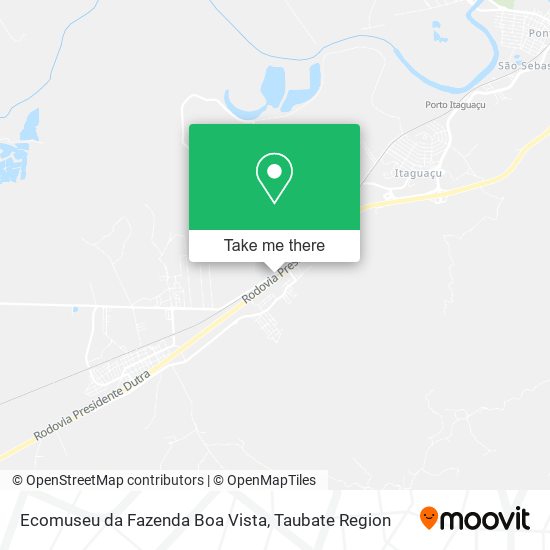 Ecomuseu da Fazenda Boa Vista map