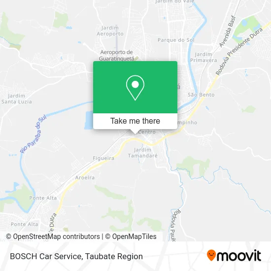 BOSCH Car Service map