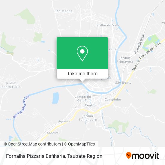 Fornalha Pizzaria Esfiharia map