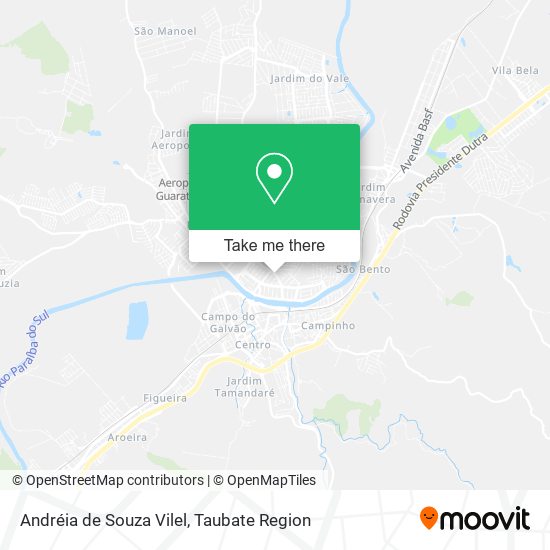 Andréia de Souza Vilel map