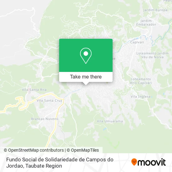 Fundo Social de Solidariedade de Campos do Jordao map