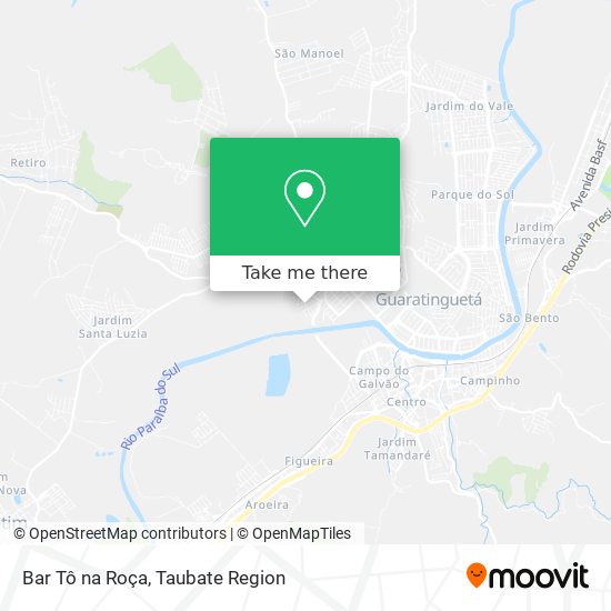 Bar Tô na Roça map