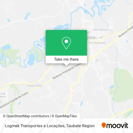 Logmek Transportes e Locações map