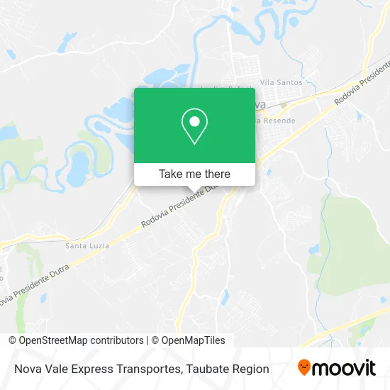 Nova Vale Express Transportes map
