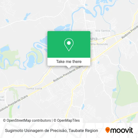 Sugimoto Usinagem de Precisão map