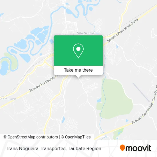 Trans Nogueira Transportes map