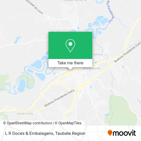 L R Doces & Embalagens map