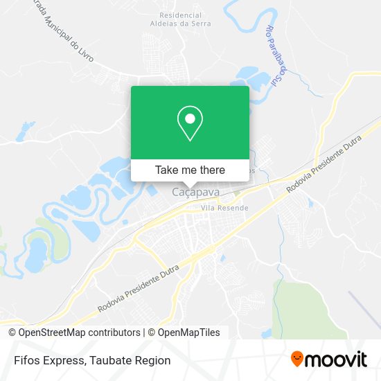 Fifos Express map
