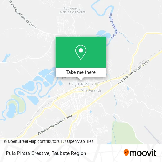 Pula Pirata Creative map