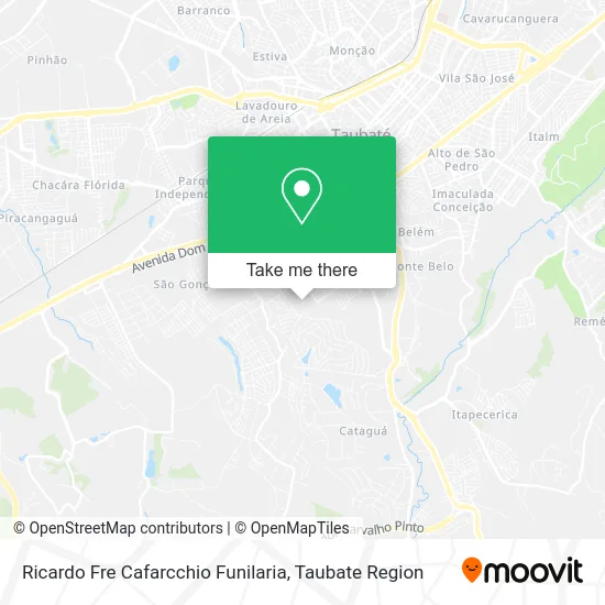 Ricardo Fre Cafarcchio Funilaria map