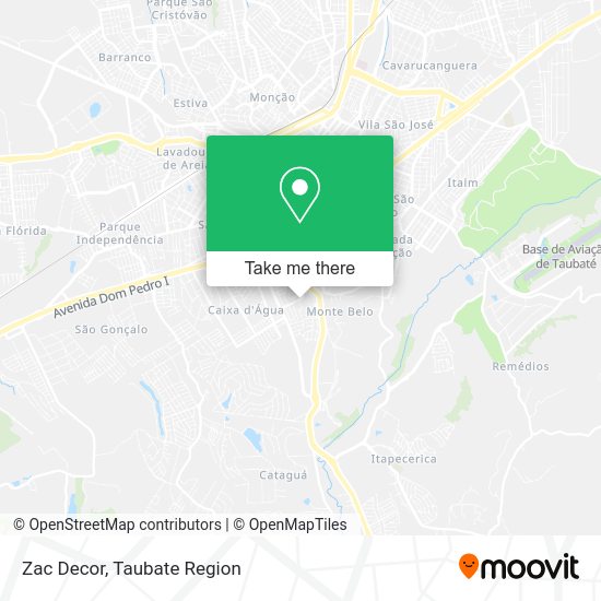 Zac Decor map