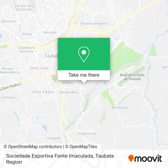 Sociedade Esportiva Fonte Imaculada map