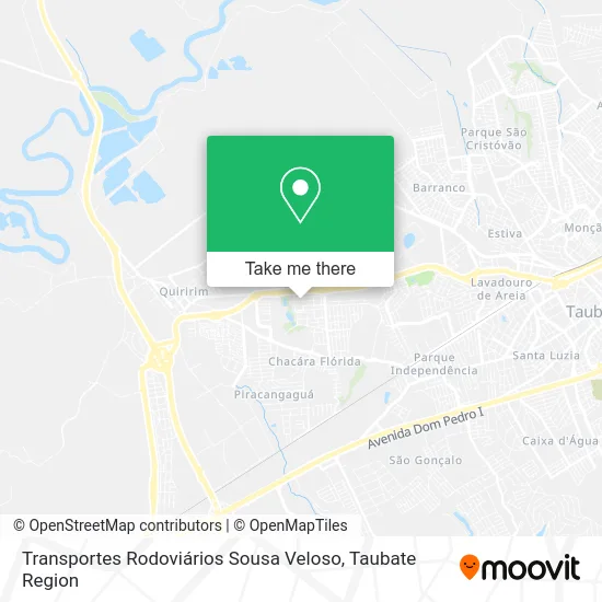 Transportes Rodoviários Sousa Veloso map