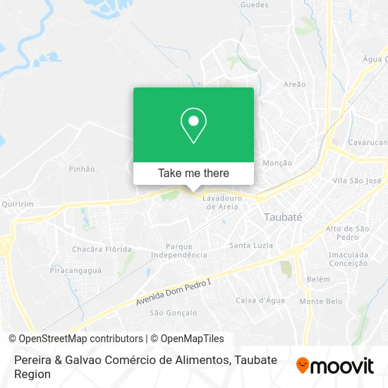 Pereira & Galvao Comércio de Alimentos map