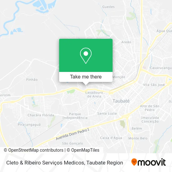 Cleto & Ribeiro Serviços Medicos map