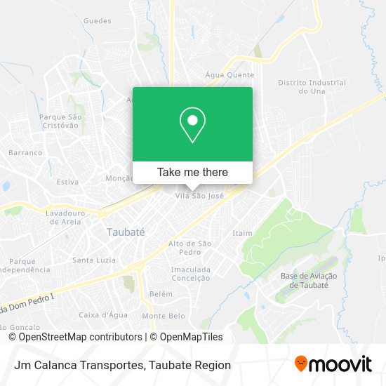 Jm Calanca Transportes map