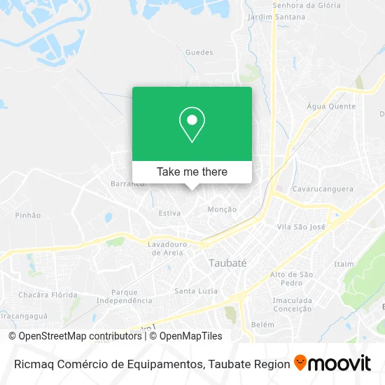 Ricmaq Comércio de Equipamentos map