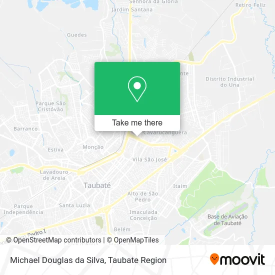 Michael Douglas da Silva map
