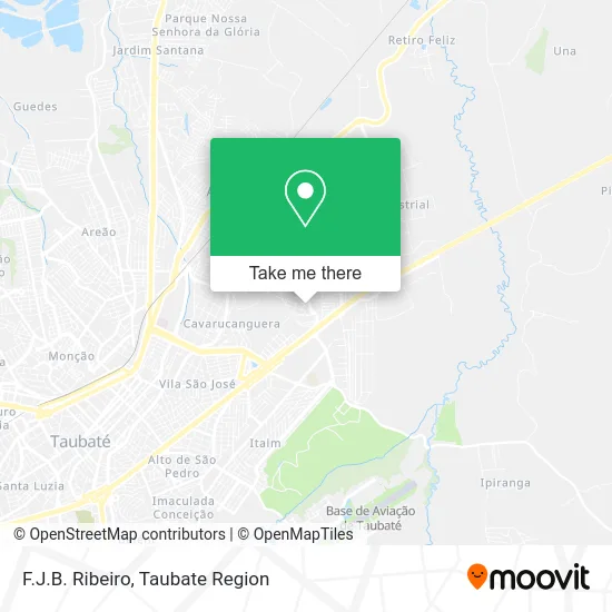 F.J.B. Ribeiro map