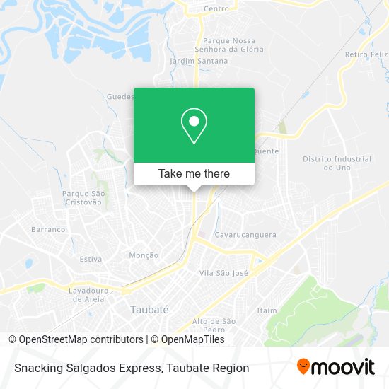 Snacking Salgados Express map