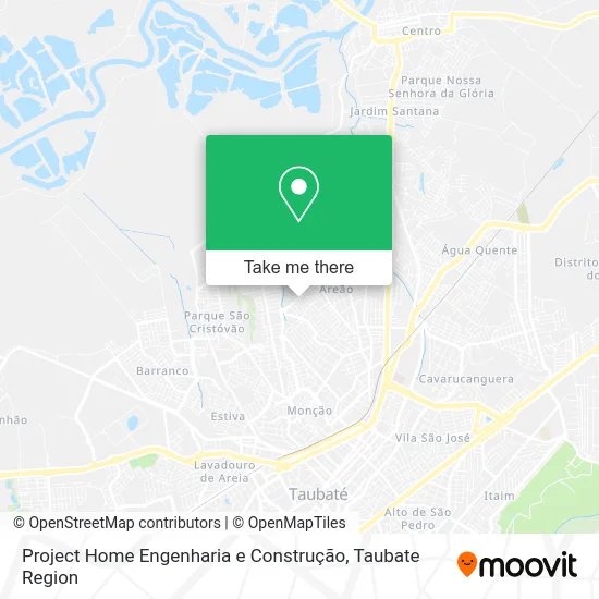 Project Home Engenharia e Construção map