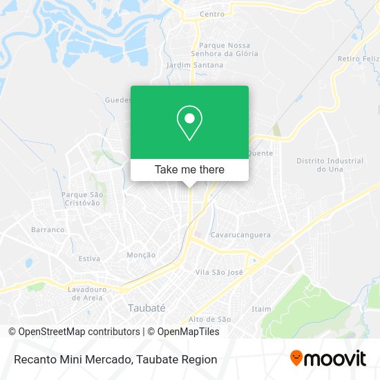 Recanto Mini Mercado map