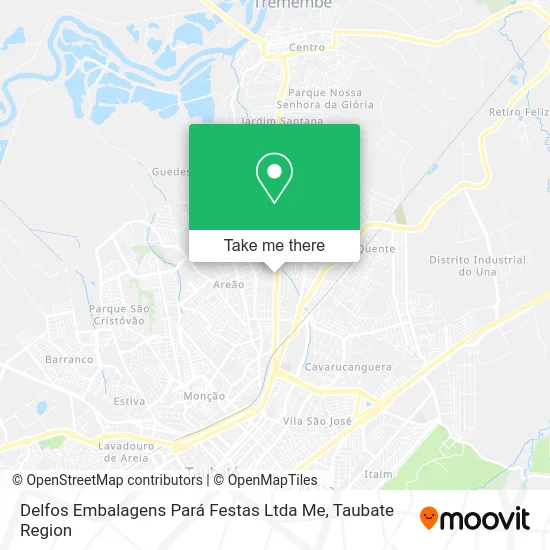 Delfos Embalagens Pará Festas Ltda Me map